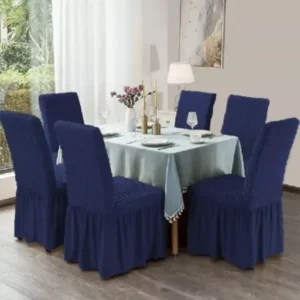 Funda de silla turca color azul 6 unidades