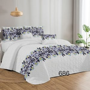 KING QUILT GRIS CLARO
