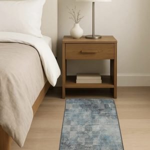 Alfombrilla bajada de cama 80 x 50 cm con diseño