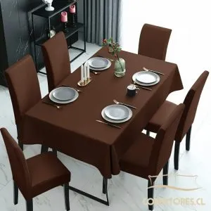 Fundas Cubre Silla Comedor Elasticada Gris Fundas Cubre Silla Comedor Elasticada Gris - Cobertores.cl