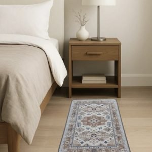 Alfombrilla bajada de cama 80 x 50 cm con diseño