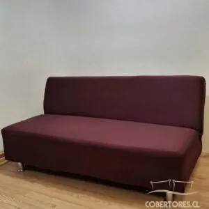 Fundas Cubre Silla Comedor Elasticada Burdeo - Cobertores.cl
