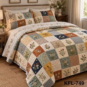 Cobertor Quilt Plumón Elasticada - Cobertores.cl