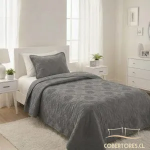 Cobertor Quilt Plumón Elasticada - Cobertores.cl