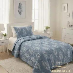 Cobertor Quilt Plumón Elasticada - Cobertores.cl