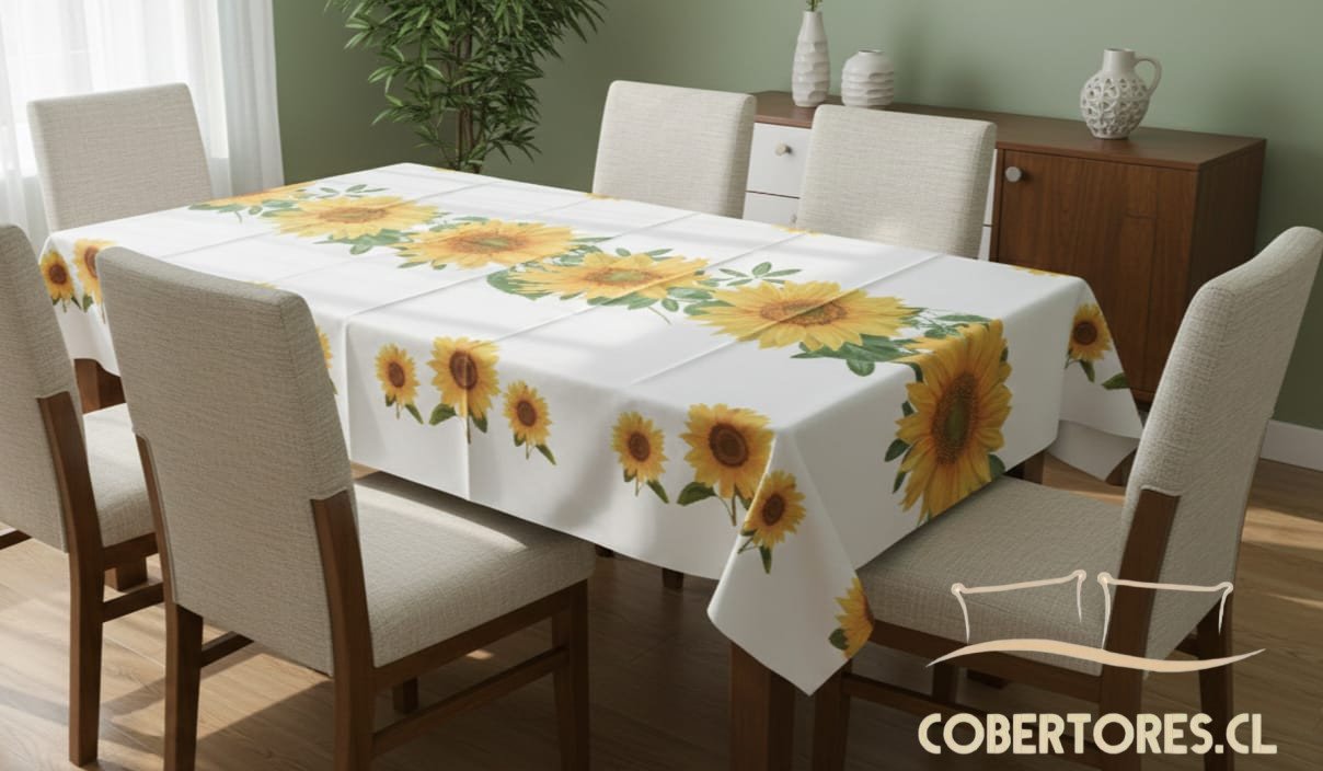 Mantel de Mesa Comedor Elasticada Mantel de Mesa Comedor Elasticada - Cobertores.cl