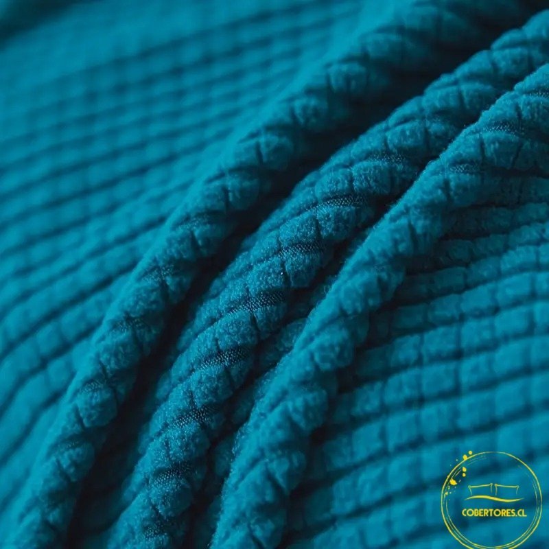 Funda Cubre Sillón Living Elasticada Azul Funda Cubre Sillón Living Elasticada Azul - Cobertores.cl
