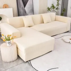 Funda Cubre Sillón Living Elasticada Gris - Cobertores.cl