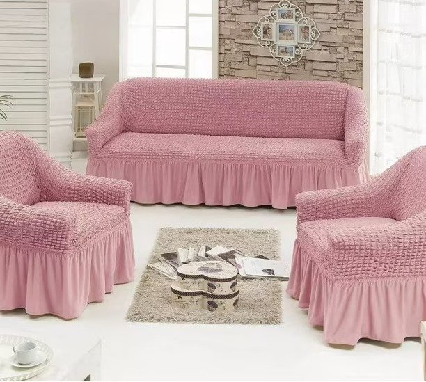 PACK CUBRESILLON TURCO ROSADO 3+1+1 CUERPO