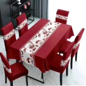 Mantel de Mesa Comedor Elasticada Burdeo Mantel de Mesa Comedor Elasticada Burdeo - Cobertores.cl