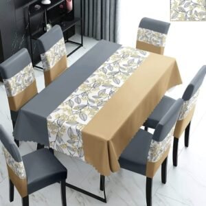 Mantel de Mesa Comedor Elasticada Gris Mantel de Mesa Comedor Elasticada Gris - Cobertores.cl
