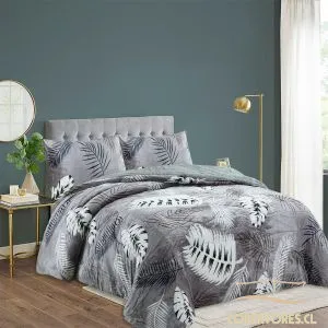 Fundas Cubre Silla Comedor Polar Gris Fundas Cubre Silla Comedor Polar Gris - Cobertores.cl