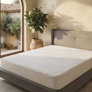 Cubrecolchon super king impermeable blanco