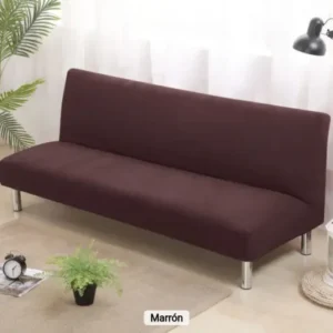 Fundas Cubre Silla Comedor Elasticada Marrón - Cobertores.cl