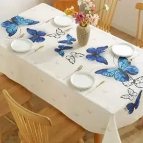 Mantel de Mesa Comedor Elasticada - Foto 1 Cobertores.cl