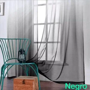 UN PAÑO VISILLO DEGRADE NEGRO