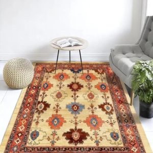 Alfombra estilo moderna 150 x 200 cm antideslizante