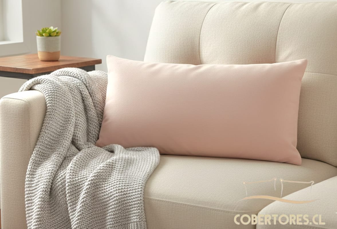Funda de cojín terciopelo 30 x 50