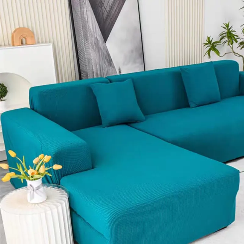 Funda Cubre Sillón Living Elasticada Azul Funda Cubre Sillón Living Elasticada Azul - Cobertores.cl