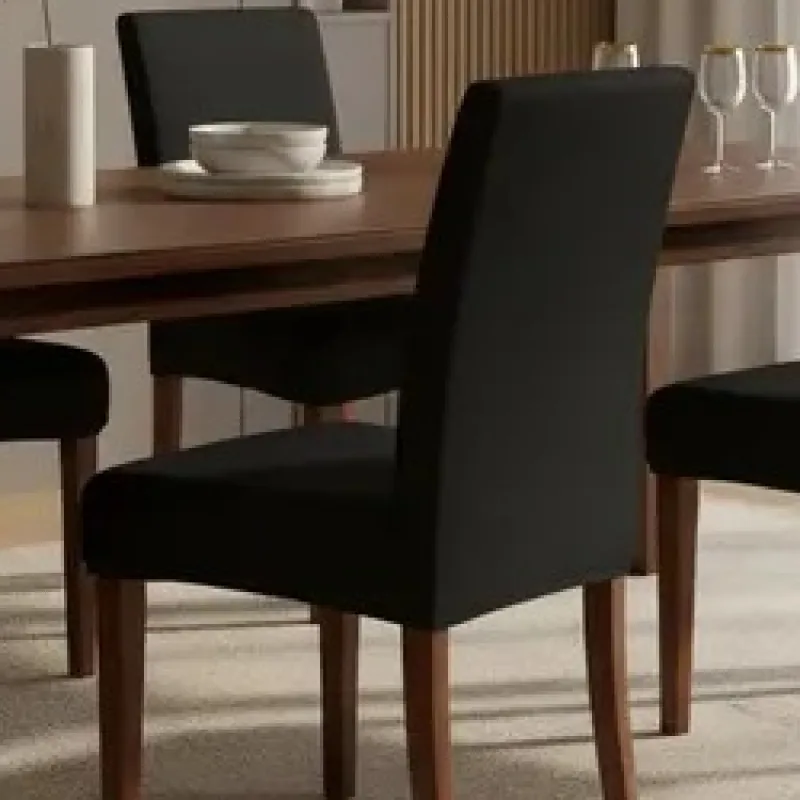 Pack 4 Fundas Cubre Silla Comedor Elasticada Pack 4 Fundas Cubre Silla Comedor Elasticada - Cobertores.cl